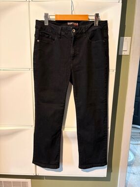 Santana Black ankle straight Jeans for Women